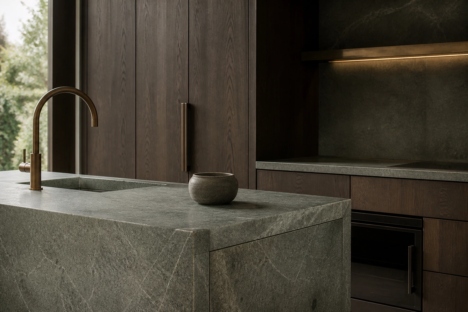 Material and joinery detail supporting the concept direction